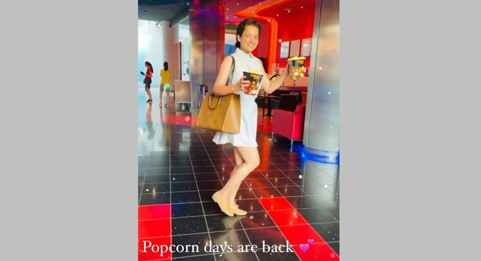 Kangana enjoys ‘popcorn days’ with ‘Dhaakad’ team