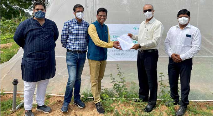 Kheyti, Samunnati to provide loans for greenhouse-in-a-box to farmers