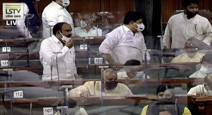 Pegasus row: Lok Sabha adjourned amid disruptions by oppn members