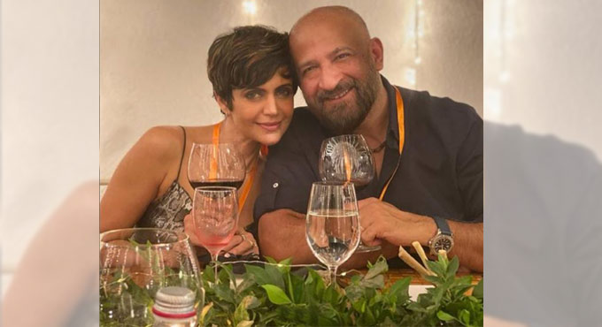 Mandira Bedi shares photos with husband Raj Kaushal