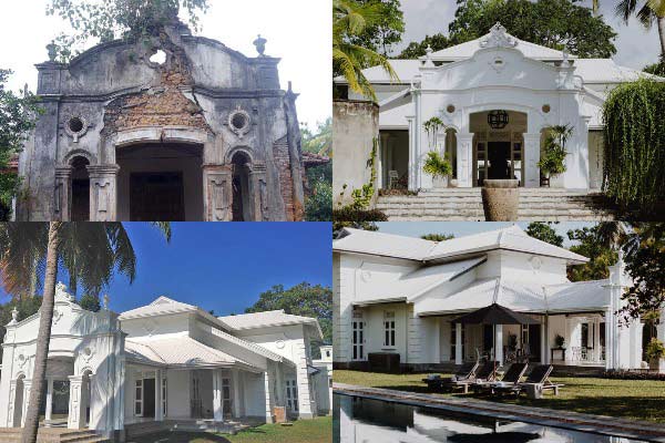 100-year-old mansion in Sri Lankan jungle restored