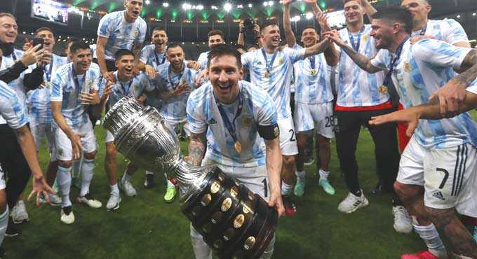 Messi’s pic holding trophy becomes most-liked Instagram post by athlete