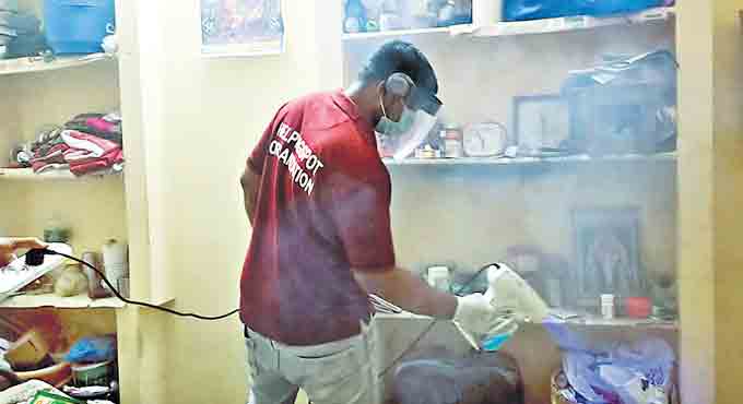 Hyderabad-based NGO offers free post-Covid sanitisation