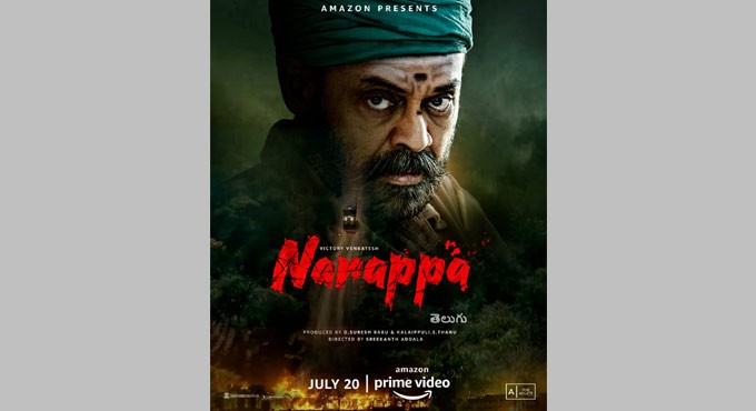 ‘Narappa’ takes the OTT route, Venkatesh tweets about release