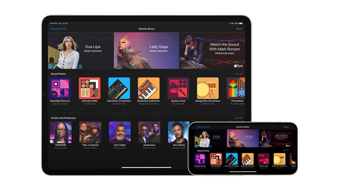 Now remix with Dua Lipa, Lady Gaga on Apple GarageBand app