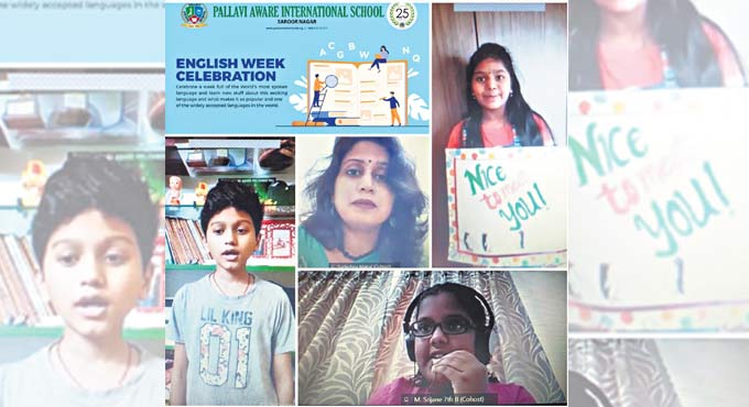 Pallavi Aware International School celebrates English Week