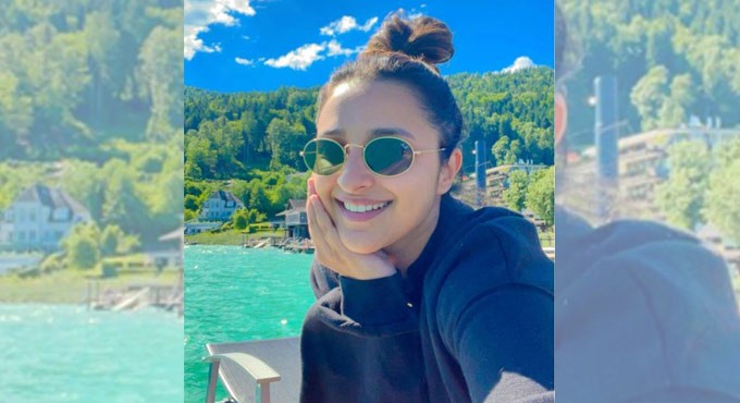 Parineeti Chopra ditches her gym for an outdoor walk in cool climes