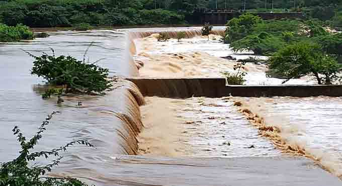 Siddipet’s Peddavagu in spate following heavy rains