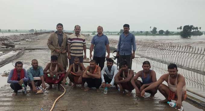 Over 50 rescued from flood-hit areas in Asifabad as rains lash district