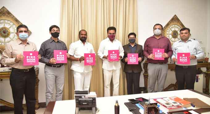 KTR launches investors’ guide ‘Pink Book’