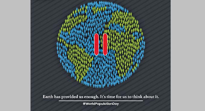 Students of Kairos Global School debate population rise