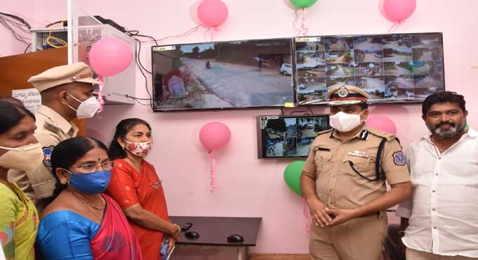 Rachakonda CP inaugurates CCTV project in Alair