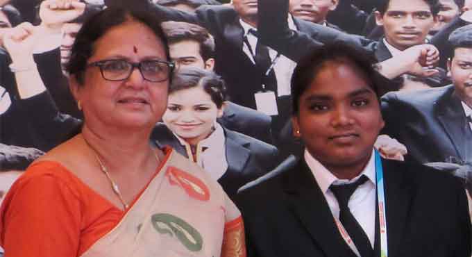 Hyderabad: CAIIHM helps food delivery girl realise her dream