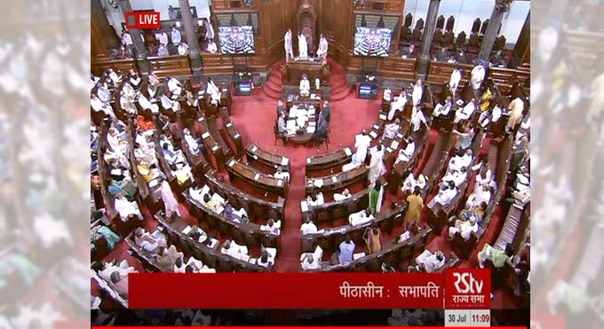 Rajya Sabha loses 40 of 50 working hours during first 2 weeks of Monsoon Session