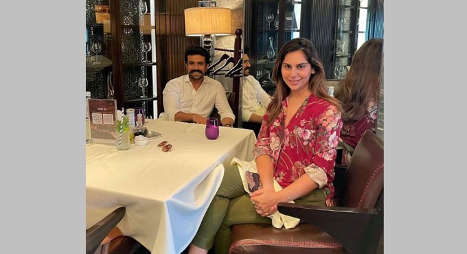 Ram Charan and Upasana’s lunch date