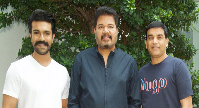 Ram Charan and Dil Raju meet ‘Bharateeyudu’ director Shankar