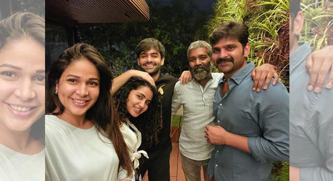 Fun moments for Ram at an unplanned meet-up with friends from industry 