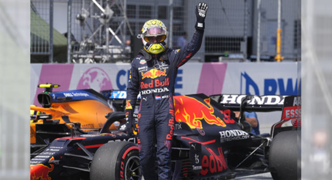 Formula 1: Verstappen bags 3rd straight pole