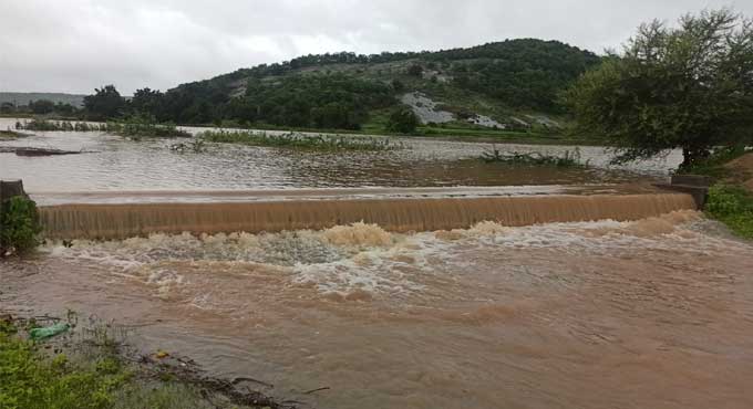 Water bodies overflowing in erstwhile Karimnagar