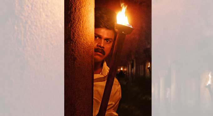 Saptagiri’s first look from his next flick ‘Goodaputhani’