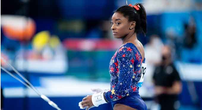 Champ Biles out of team finals with injury