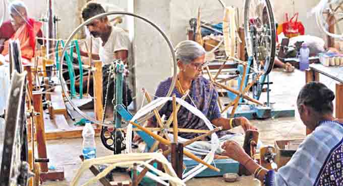 Sircilla now a bustling textile town
