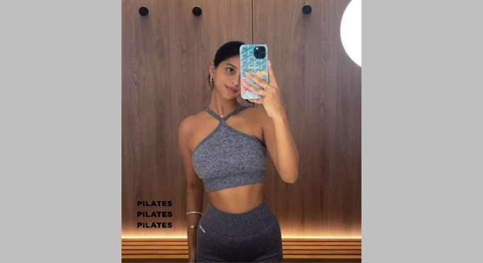 Suhana Khan sweats it out in the gym