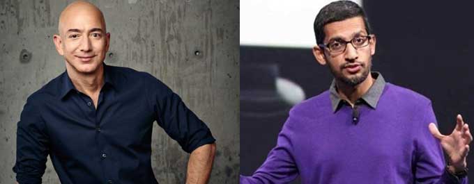 Here’s why Sundar Pichai is jealous of Jeff Bezos