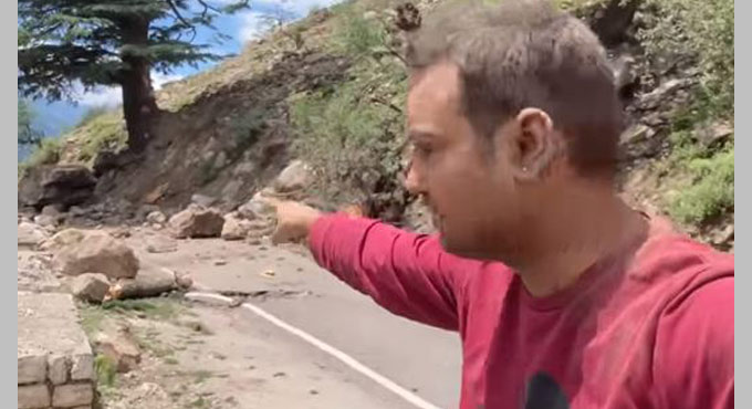 ‘Bleeding’ survivors of landslide share a glimpse of the calamity