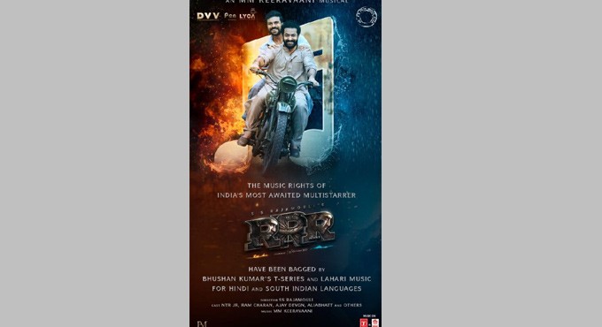 T-Series, Lahari Music bag music rights of magnum opus ‘RRR’