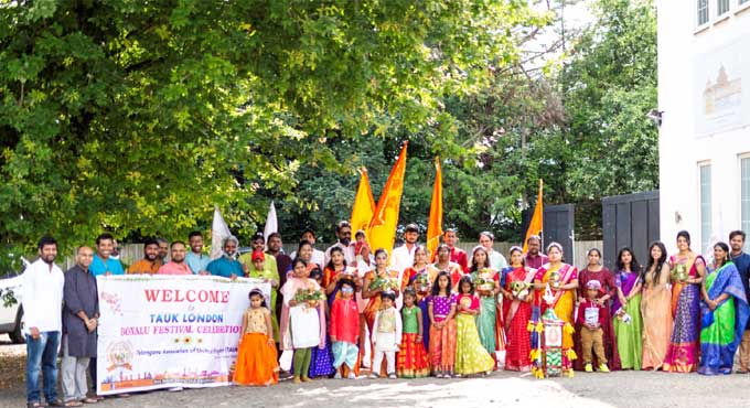 TAUK London celebrates Bonalu in a low-key affair