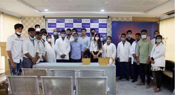 Hyderabad: NGO felicitates doctors, health care workers