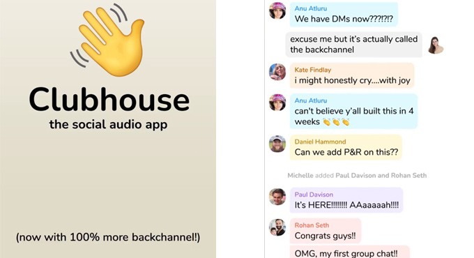 Clubhouse launches new messaging system Backchannel-Telangana Today