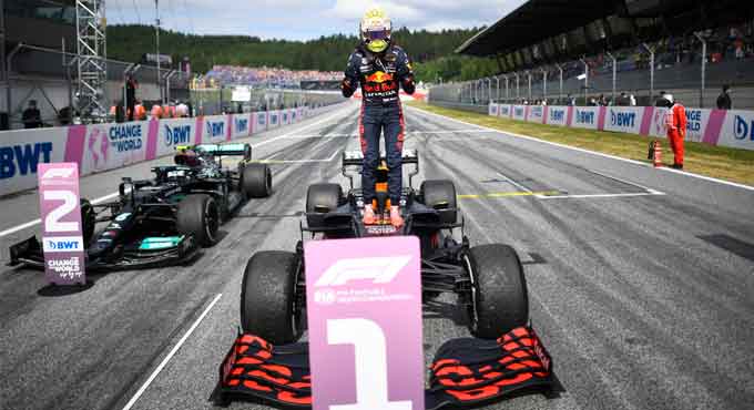 Max Verstappen grabs third straight victory