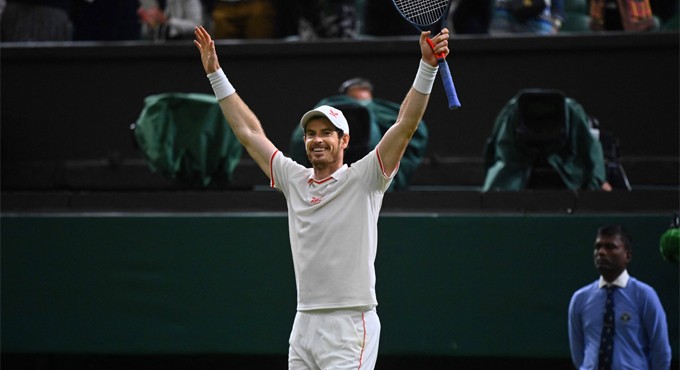 Wimbledon: Murray comes from behind to register thrilling win