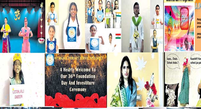 Gitanjali Primary School: Prefects chosen on Foundation Day