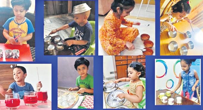 Delhi Public School: Tiny tots turn little musicians