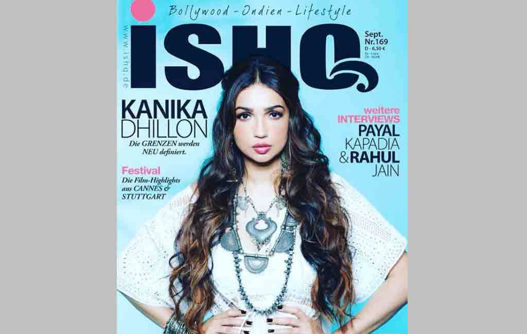 Kanika Dhillon gets featured on international Bollywood magazine cover