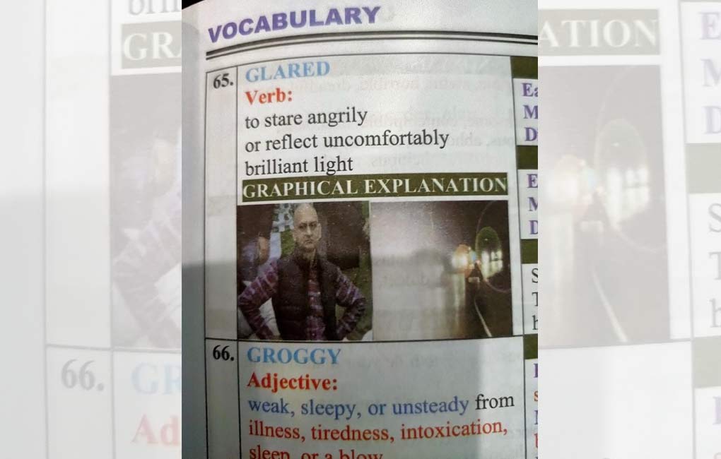 Viral Pakistani ‘angry fan’ meme gets featured in English vocab book