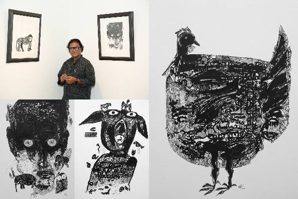 Artist Laxman Aelay