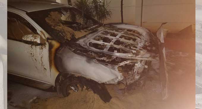 Miscreants torch 2 luxury vehicles of BJP MLA in Bengaluru