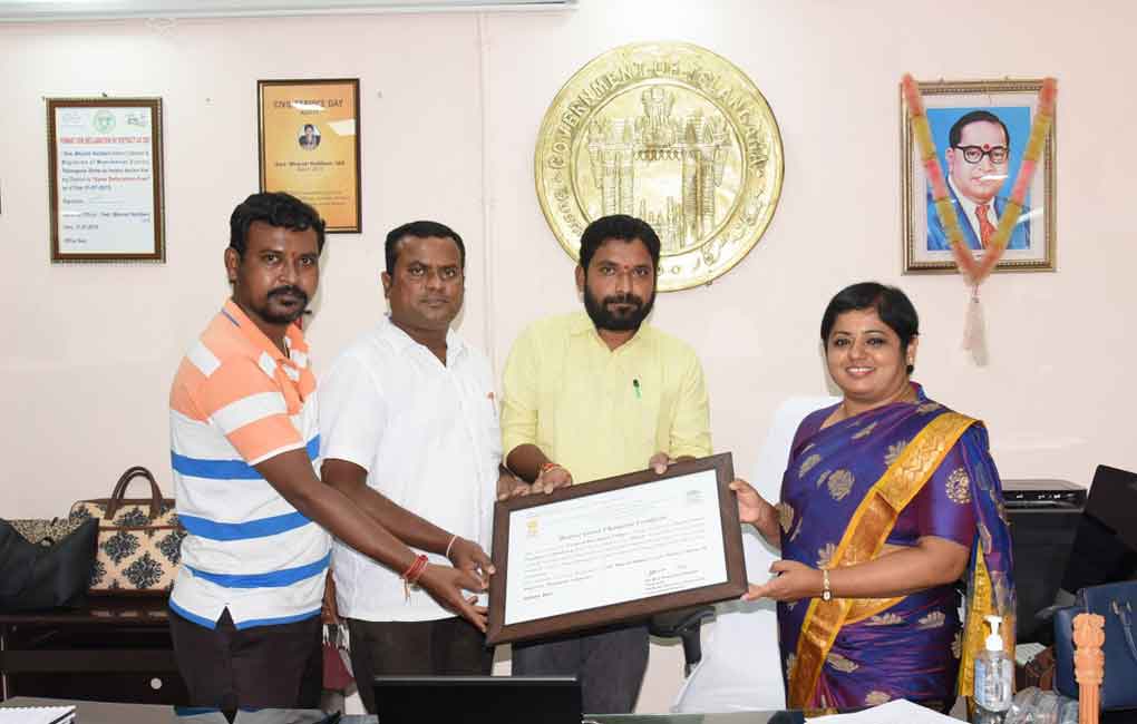 Telangana: Mancherial college bags Green Champion award
