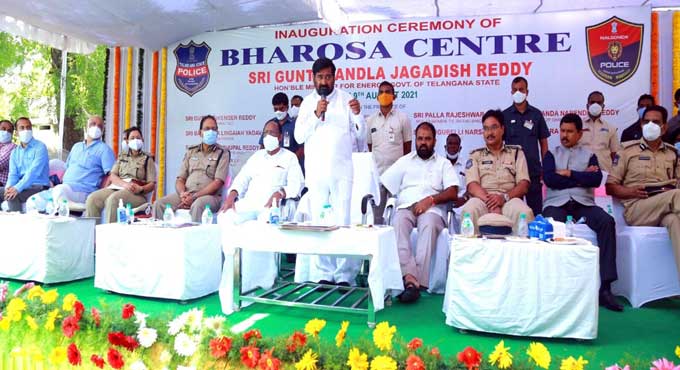 Govt initiatives changed the image of Telangana Police: Jagdish Reddy