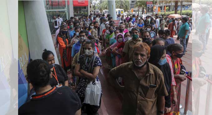 COVID-19: India logs 41,195 new infections and 490 fresh fatalities