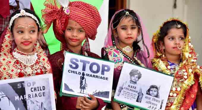 Schools closure pushes up child marriages in India