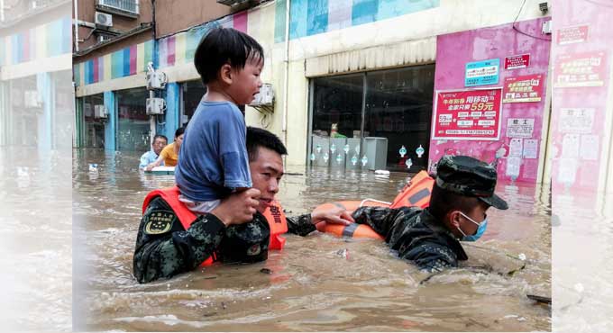 Floods kill 21 people in China’s Hubei province