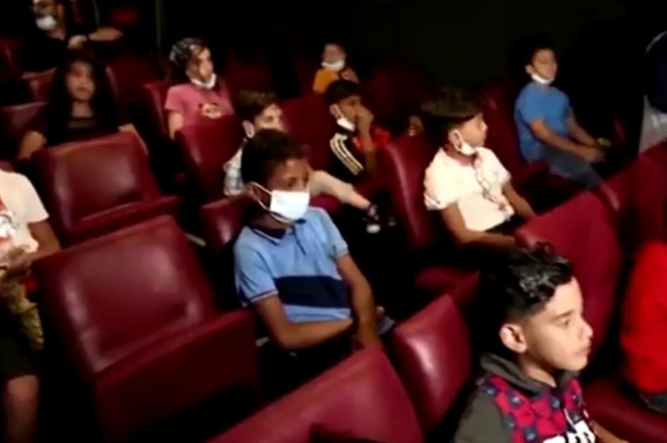 This ‘Cinema Bus’ brings movies to Gaza kids for the first time in 25 years