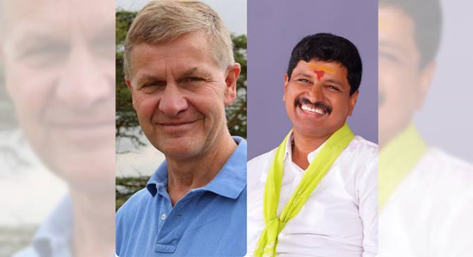 Erik Solheim appreciates Green India Challenge of Santosh Kumar