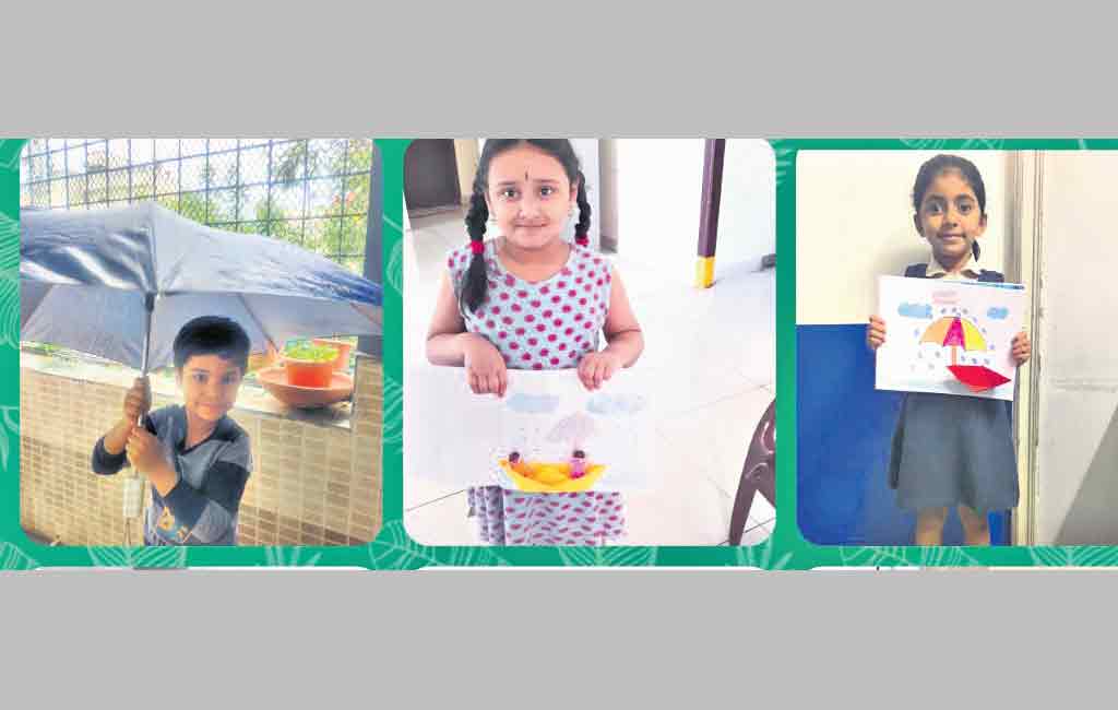 Gitanjali Devashray: Kiddos welcome monsoon with open arms