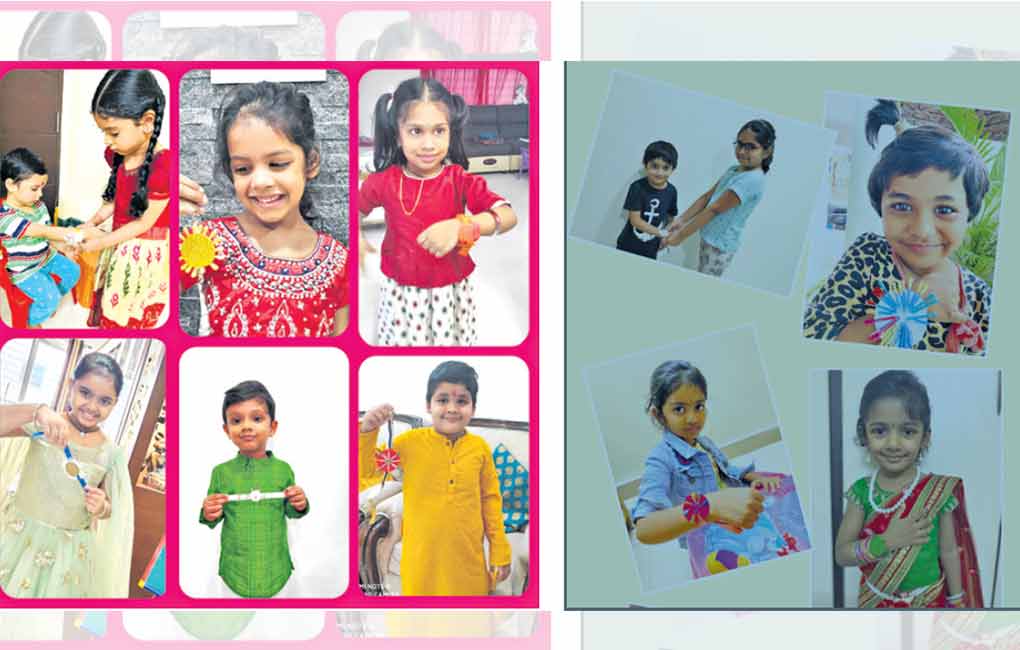 Gitanjali Vedika: Hand-made rakhis impress little brothers